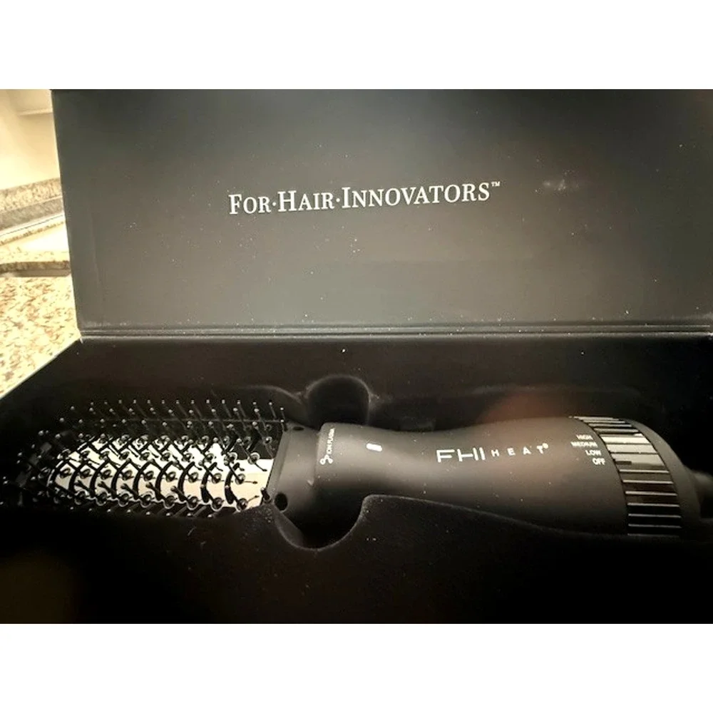 FHI Heat the Polisher Pro Air-Drying Brush Plasma Ionic Technology Smooth $160